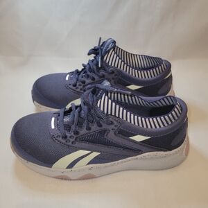 Reebok Work Shoes HIIT Womens Size 7M Safety Toe Slip Resistant Sneakers *Read*